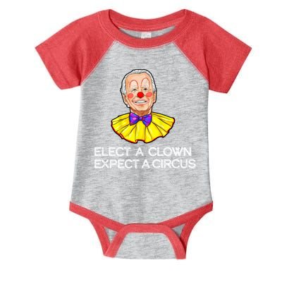 Joe Biden Elected A Clown Circus Infant Baby Jersey Bodysuit