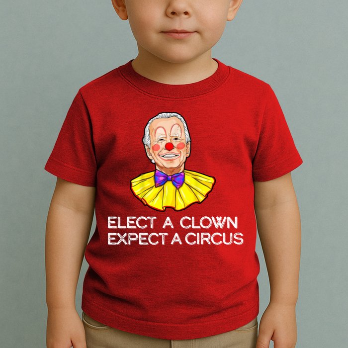 Joe Biden Elected A Clown Circus Toddler T-Shirt
