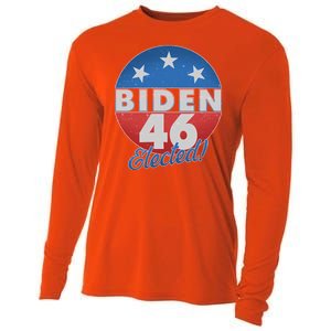 Joe Biden For 46th President Elected  Cooling Performance Long Sleeve Crew