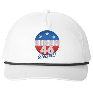 Joe Biden For 46th President Elected  Snapback Five-Panel Rope Hat