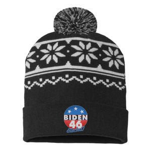 Joe Biden For 46th President Elected  USA-Made Snowflake Beanie