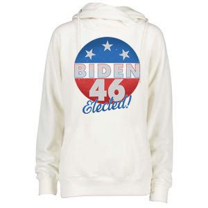 Joe Biden For 46th President Elected  Womens Funnel Neck Pullover Hood