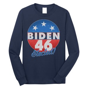 Joe Biden For 46th President Elected  Long Sleeve Shirt