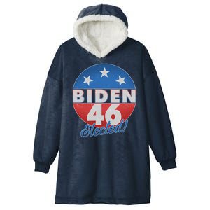 Joe Biden For 46th President Elected  Hooded Wearable Blanket