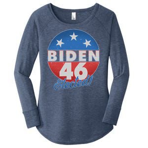 Joe Biden For 46th President Elected  Women's Perfect Tri Tunic Long Sleeve Shirt