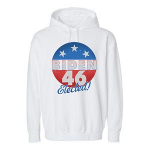 Joe Biden For 46th President Elected  Garment-Dyed Fleece Hoodie