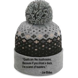 Joe Biden Funny Quote The Baniff Cuffed Pom Beanie