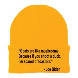 Joe Biden Funny Quote Knit Cap Winter Beanie