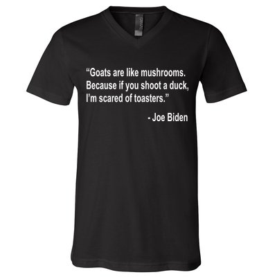 Joe Biden Funny Quote V-Neck T-Shirt