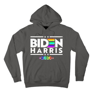 Joe Biden Kamala Harris LGBT Rainbow Stars logo Hoodie