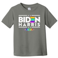 Joe Biden Kamala Harris LGBT Rainbow Stars logo Toddler T-Shirt