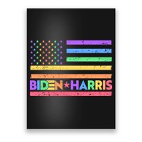 Joe Biden Kamala Harris LGBT USA Flag Poster