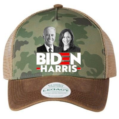 Joe Biden Kamala Harris Portraits 2020  Legacy Tie Dye Trucker Hat