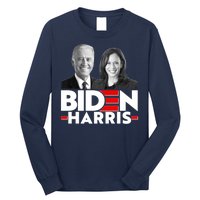 Joe Biden Kamala Harris Portraits 2020  Long Sleeve Shirt