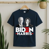 Joe Biden Kamala Harris Portraits 2020  T-Shirt