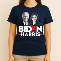 Joe Biden Kamala Harris Portraits 2020  T-Shirt