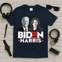 Joe Biden Kamala Harris Portraits 2020  T-Shirt
