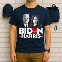 Joe Biden Kamala Harris Portraits 2020  T-Shirt