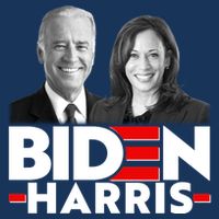 Joe Biden Kamala Harris Portraits 2020  T-Shirt