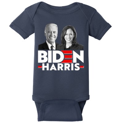 Joe Biden Kamala Harris Portraits 2020  Baby Bodysuit
