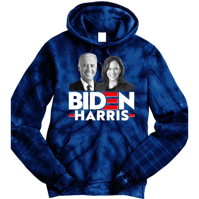 Joe Biden Kamala Harris Portraits 2020  Tie Dye Hoodie