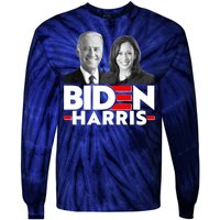 Joe Biden Kamala Harris Portraits 2020  Tie-Dye Long Sleeve Shirt