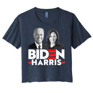 Joe Biden Kamala Harris Portraits 2020  Women's Crop Top Tee