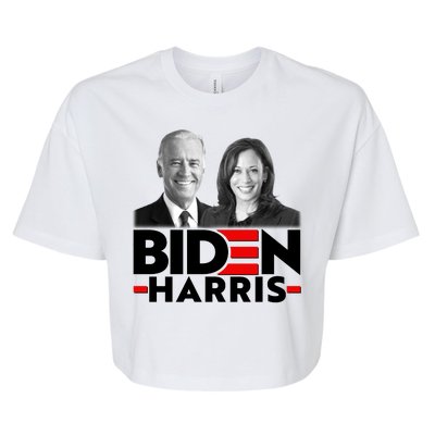 Joe Biden Kamala Harris Portraits 2020  Bella+Canvas Jersey Crop Tee