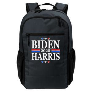 Joe Biden Kamala Harris Red White and Blue Stars logo Daily Commute Backpack