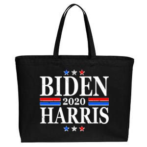 Joe Biden Kamala Harris Red White and Blue Stars logo Cotton Canvas Jumbo Tote