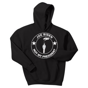 Joe Biden Not My President Hanging Puppet Kids Hoodie