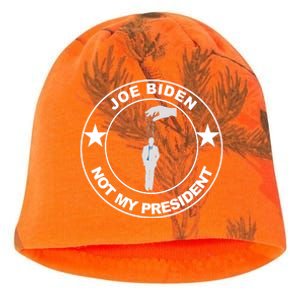 Joe Biden Not My President Hanging Puppet Kati - Camo Knit Beanie