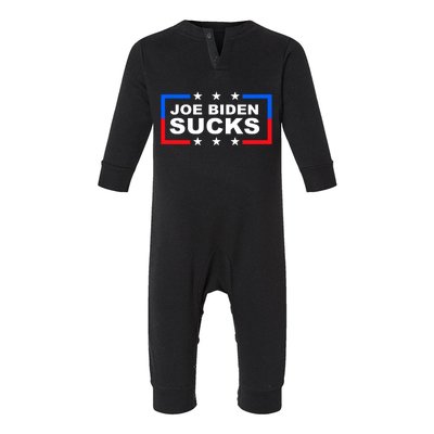 Joe Biden Sucks Infant Fleece One Piece