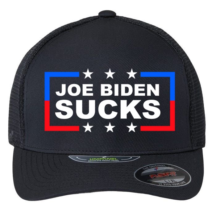 Joe Biden Sucks Flexfit Unipanel Trucker Cap