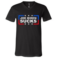 Joe Biden Sucks V-Neck T-Shirt