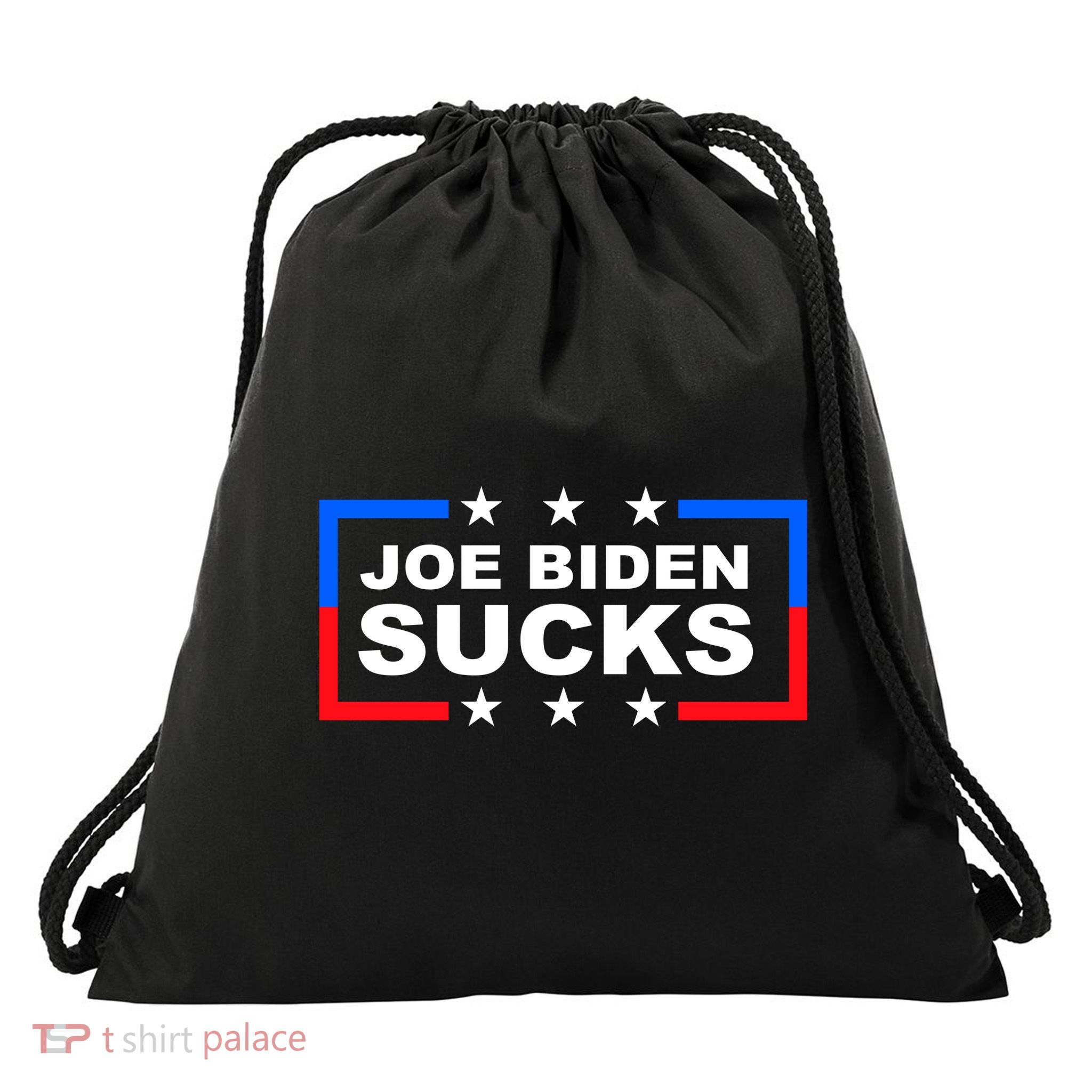 Joe Biden Sucks Drawstring Bag