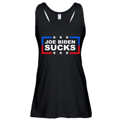 Joe Biden Sucks Ladies Essential Flowy Tank