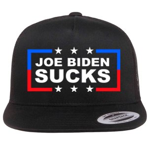 Joe Biden Sucks Flat Bill Trucker Hat