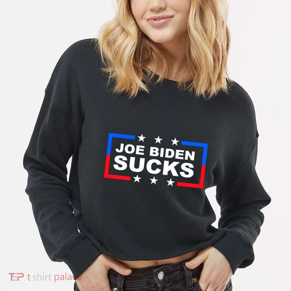 Joe Biden Sucks Cropped Pullover Crew