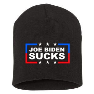 Joe Biden Sucks Short Acrylic Beanie