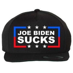 Joe Biden Sucks Wool Snapback Cap