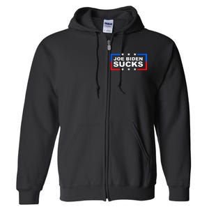 Joe Biden Sucks Full Zip Hoodie