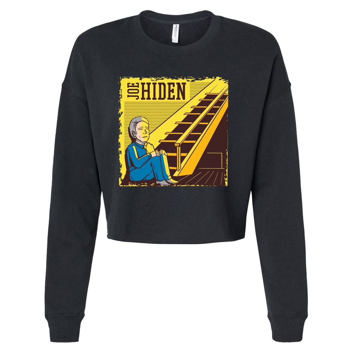Joe Hidden Basement Cropped Pullover Crew