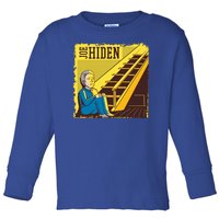 Joe Hidden Basement Toddler Long Sleeve Shirt