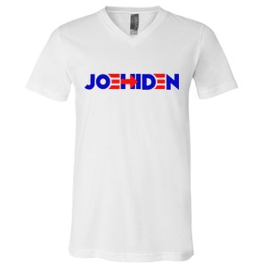 Joe Hiden Funny Anti Binden V-Neck T-Shirt