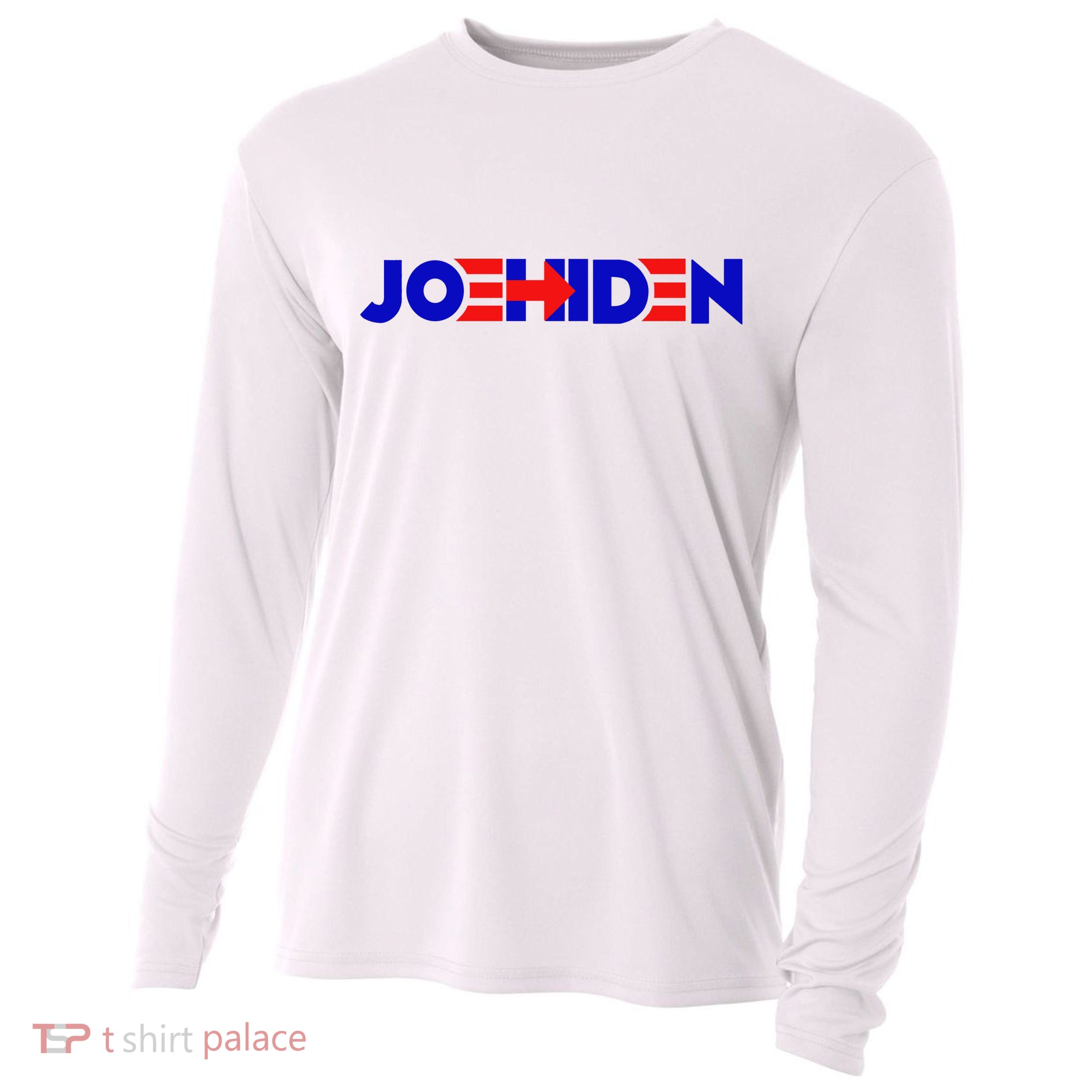 Joe Hiden Funny Anti Binden Cooling Performance Long Sleeve Crew