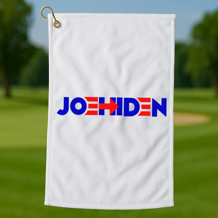Joe Hiden Funny Anti Binden Golf Towel