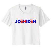 Joe Hiden Funny Anti Binden Crop Top