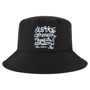 Justice Opportunity Equity Freedom Cool Comfort Performance Bucket Hat