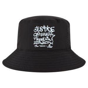 Justice Opportunity Equity Freedom L Cool Comfort Performance Bucket Hat